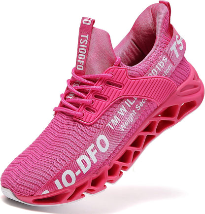 Women Athletic Shoes Walking Running Shoes Non-Slip Fashion Sneakers